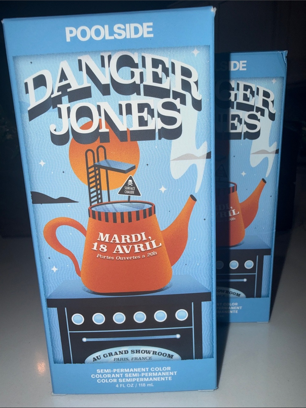 2 NIB Danger Jones Poolside semi permanent hair color